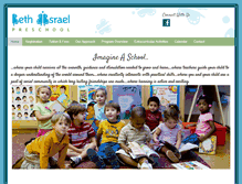 Tablet Screenshot of bethisraelpreschool.com